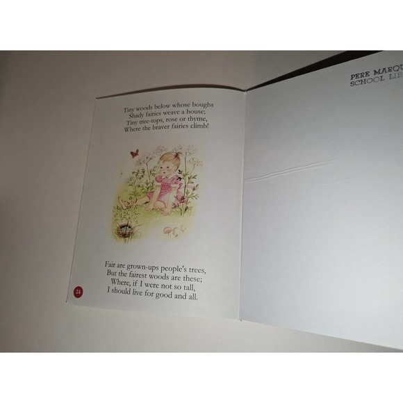 Vintage 1995 A Child's Garden of Versus An Original Junior Elf Book HC - Picture 6 of 7